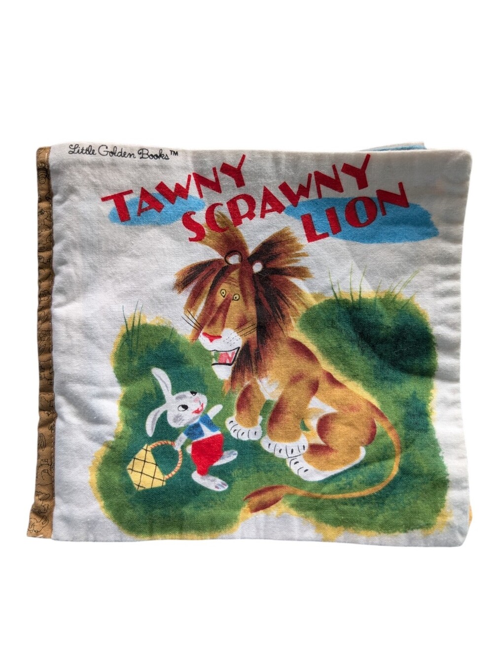 Little Golden Books 'Tawny Scrawny Lion' Cloth Book